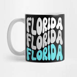 Retro Florida Usa State Mug